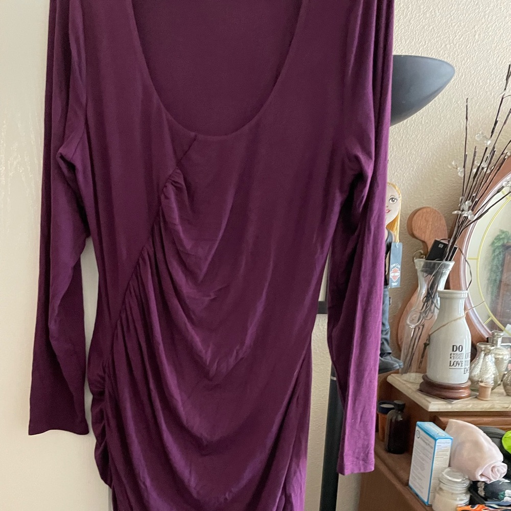 Purple dress